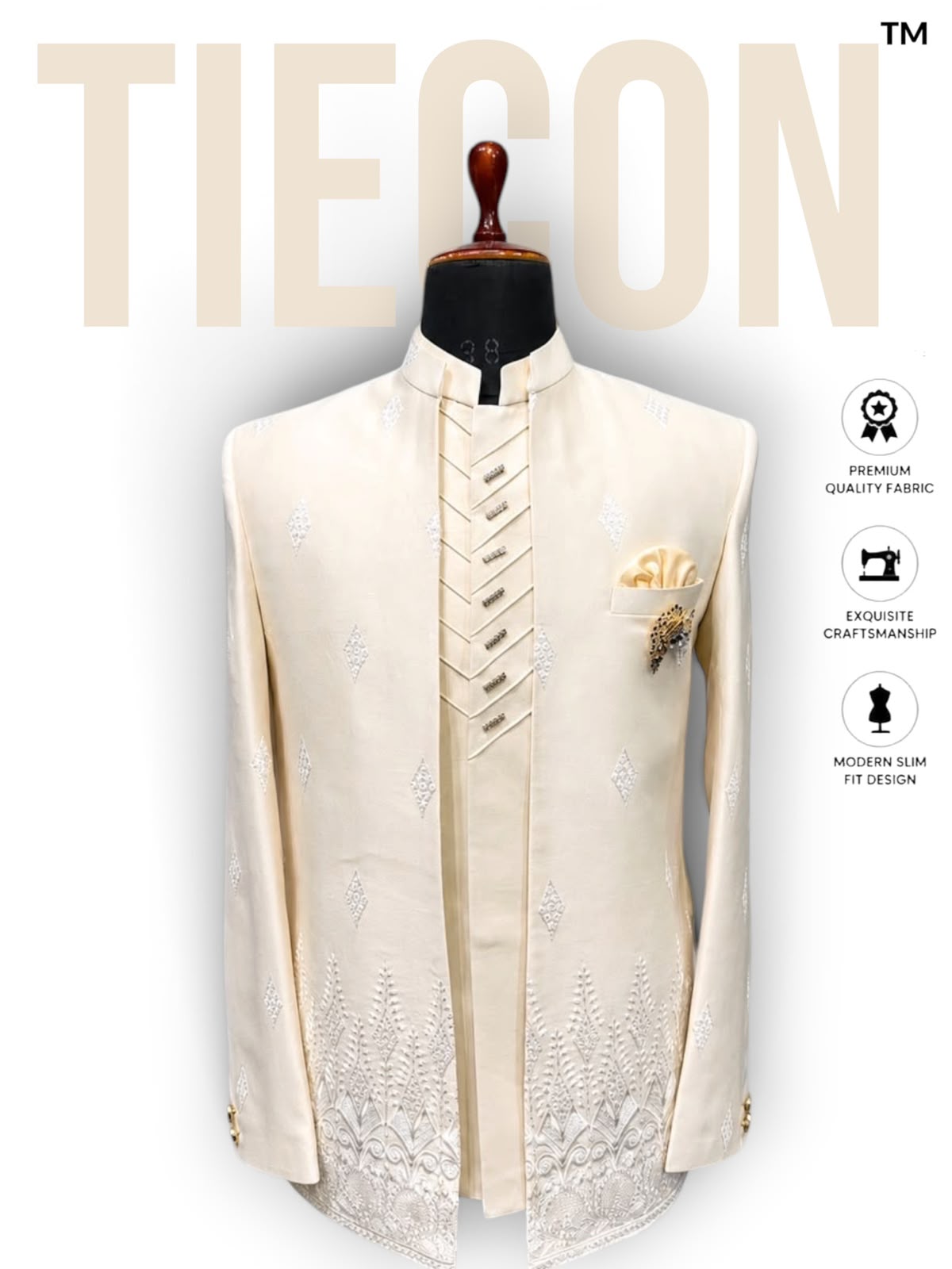 Nehru Jacket Bnadhgala Stle Suit
