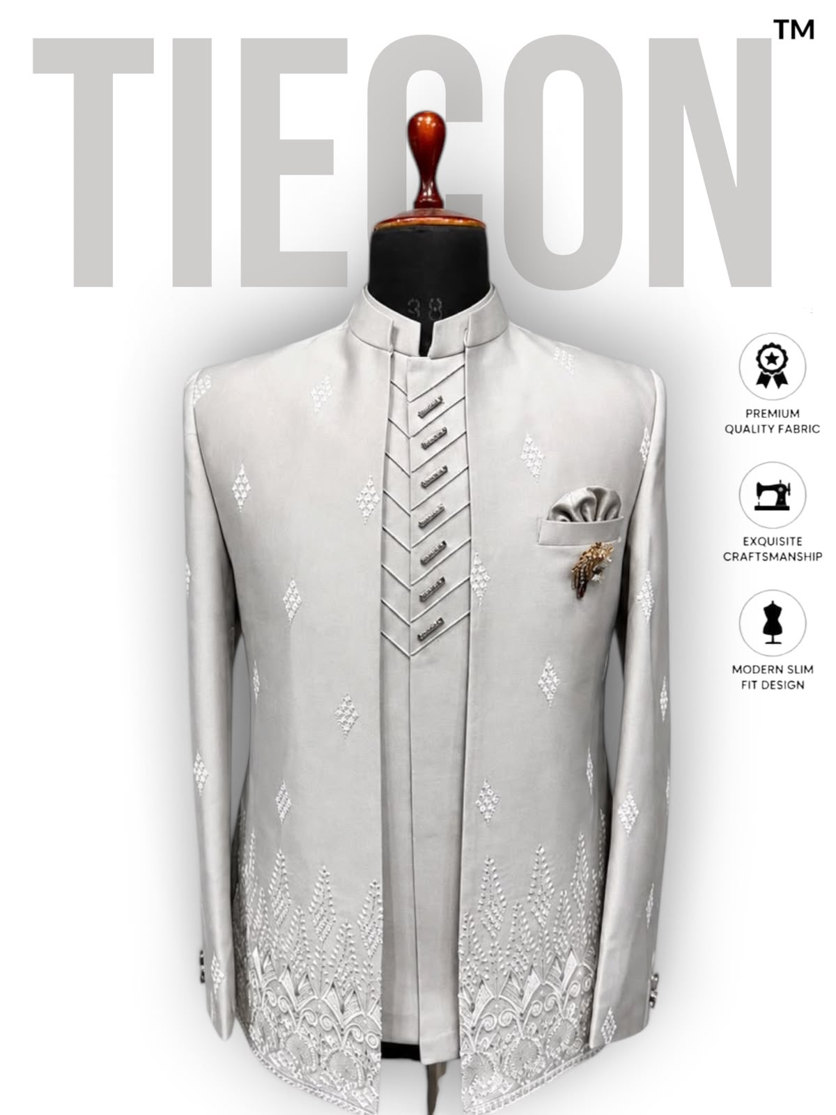Nehru Jacket Bnadhgala Stle Suit